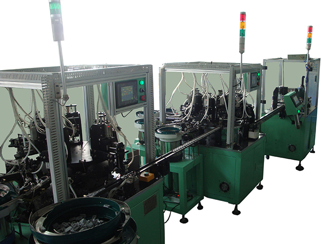  Automatic production line of microswitch